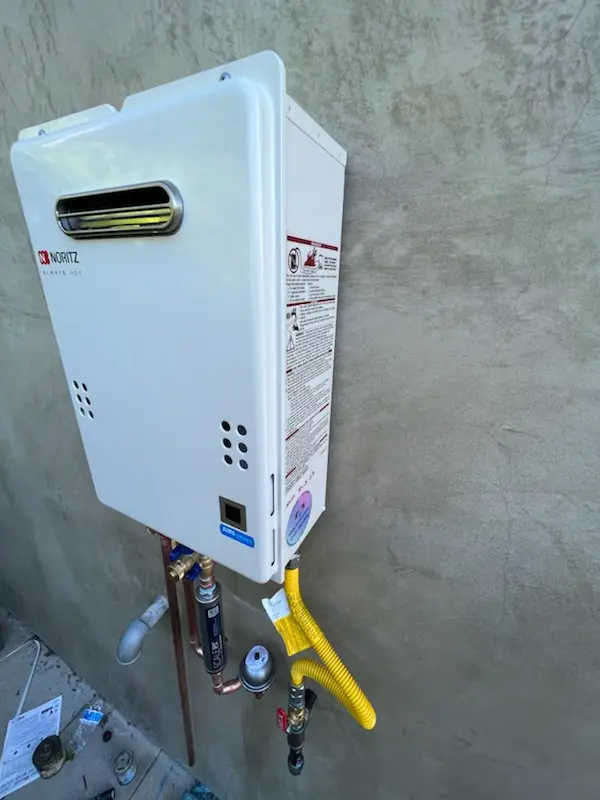 Tankless water heater installation for U-Street homes